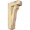 Ekena Millwork Balboa Craftsman Rough Sawn Bracket w/ Offset Brace, Douglas Fir, 6"W x 14"D x 26"H BKT0604X14X26BOA04RDF - alternate 1